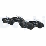 DELPHI Brake Pad Set,  disc brake LP1715