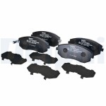 DELPHI Brake Pad Set, disc brake LP1718