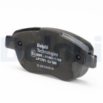 DELPHI Brake Pad Set,  disc brake LP1721