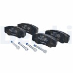 DELPHI Brake Pad Set,  disc brake LP1790