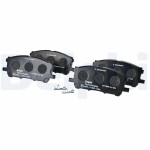 DELPHI Brake Pad Set,  disc brake LP1823