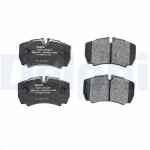 DELPHI Brake Pad Set,  disc brake LP1826