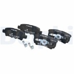 DELPHI Brake Pad Set,  disc brake LP1852