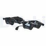 DELPHI Brake Pad Set,  disc brake LP2032
