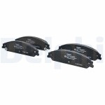 DELPHI Brake Pad Set,  disc brake LP2033