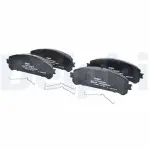 DELPHI Brake Pad Set,  disc brake LP2201