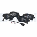 DELPHI Brake Pad Set,  disc brake LP2249