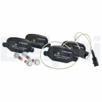 DELPHI Brake Pad Set,  disc brake LP2302