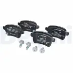 DELPHI Brake Pad Set,  disc brake LP3165