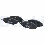 DELPHI Brake Pad Set,  disc brake LP3192
