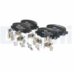 DELPHI Brake Pad Set,  disc brake LP3253