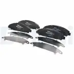 DELPHI Brake Pad Set,  disc brake LP3255