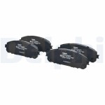 DELPHI Brake Pad Set,  disc brake LP3271