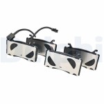 DELPHI Brake Pad Set,  disc brake LP3310