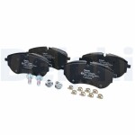 DELPHI Brake Pad Set,  disc brake LP3406