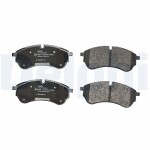 DELPHI Brake Pad Set,  disc brake LP3410