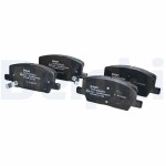 DELPHI Brake Pad Set,  disc brake LP3482