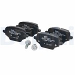 DELPHI Brake Pad Set,  disc brake LP3580