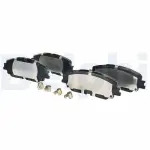 DELPHI Brake Pad Set,  disc brake LP3596