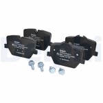 DELPHI Brake Pad Set,  disc brake LP3604