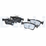 DELPHI Brake Pad Set,  disc brake LP3607