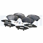 DELPHI Brake Pad Set,  disc brake LP3609