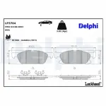 DELPHI Brake Pad Set,  disc brake LP3704