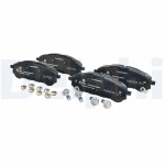 DELPHI Brake Pad Set,  disc brake LP3707