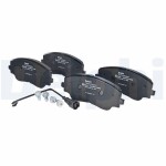 DELPHI Brake Pad Set,  disc brake LP3733