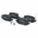 DELPHI Brake Pad Set,  disc brake LP3863
