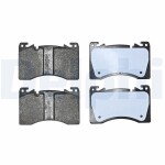 DELPHI Brake Pad Set,  disc brake LP3899