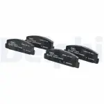 DELPHI Brake Pad Set, disc brake LP401
