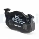 DELPHI Brake Pad Set,  disc brake LP490