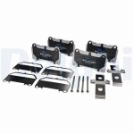 DELPHI Brake Pad Set,  disc brake Electric Vehicle Range LP5007EV