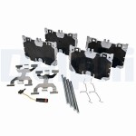DELPHI Brake Pad Set,  disc brake Electric Vehicle Range LP5071EV
