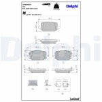 DELPHI LP5095EV