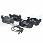 DELPHI Brake Pad Set,  disc brake LP696