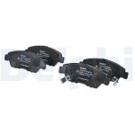 DELPHI Brake Pad Set,  disc brake LP809