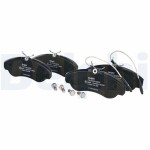 DELPHI Brake Pad Set,  disc brake LP878