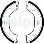 DELPHI Brake Shoe Set,  parking brake LS1370