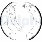 DELPHI Brake Shoe Set LS1915