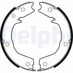 DELPHI Brake Shoe Set, parking brake LS2007