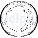 DELPHI Brake Shoe Set,  parking brake LS2011