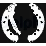 DELPHI Brake Shoe Set LS2021