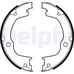 DELPHI Brake Shoe Set,  parking brake LS2106