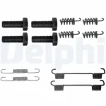 DELPHI Accessory Kit,  brake shoes LY1358