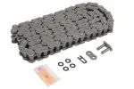 chain 428 VX reinforced, number link 118 x-ring black, connection method car fastener HONDA CBF, CRF, XR; YAMAHA YBR 100/125 1985-
