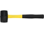 45mm rubber hammer, FG plastic handle