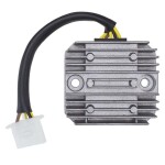 DZE DZE02077 / Voltage regulator (12v, 25a) fits: Kawasaki BJ, KE, KZ 250/1000/1100 1979-2006