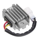 DZE DZE02406 / voltage regulator (12v, 12a) fits: yamaha yfz 450 2004-2013